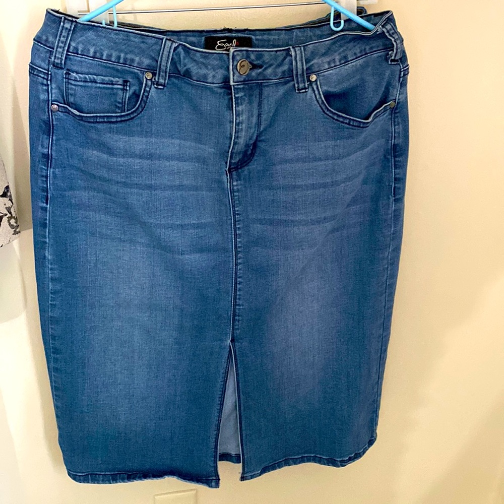 Jean skirt